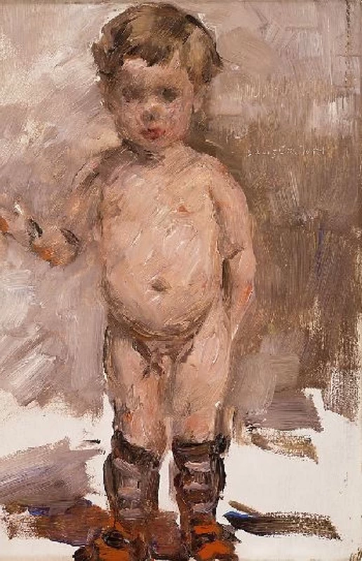 Bambino in piedi
